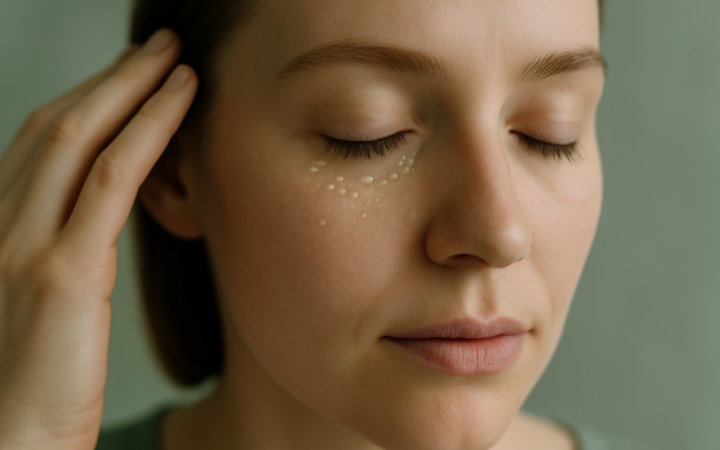 Understanding milia under eyes: Causes and care tips