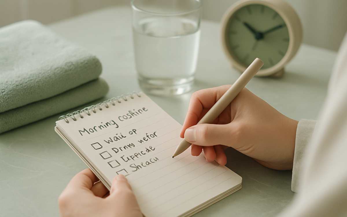 Crafting Your Ideal Morning Routine List