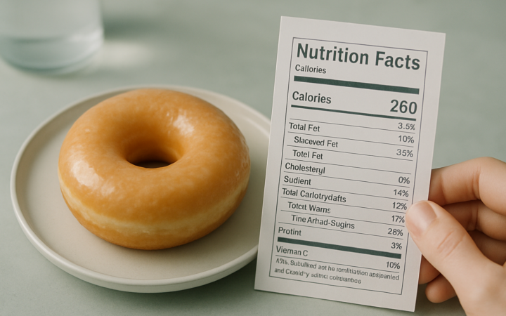 Decoding the Nutrition Info of Glazed Donuts