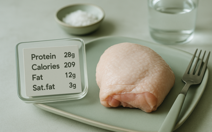 The Nutritional Profile of Chicken Thighs Unwrapped