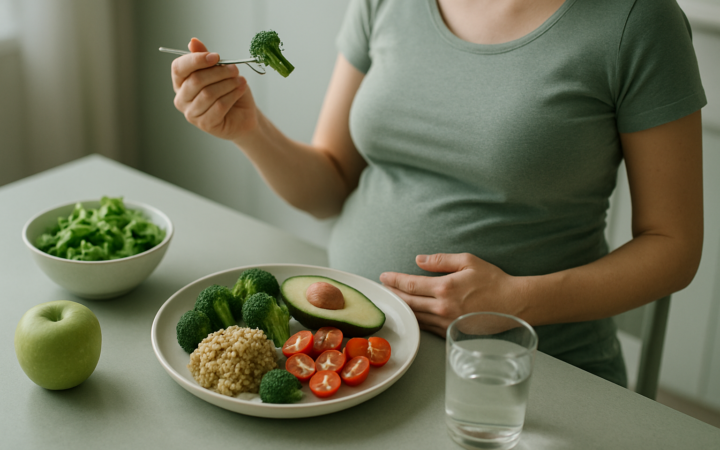 Nourishing Choices: A Guide to Healthy Eating for Expecting Moms
