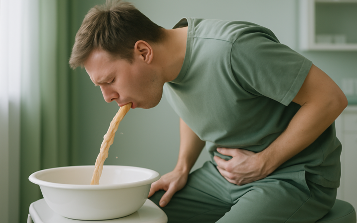 Understanding projectile vomiting: Causes and concerns