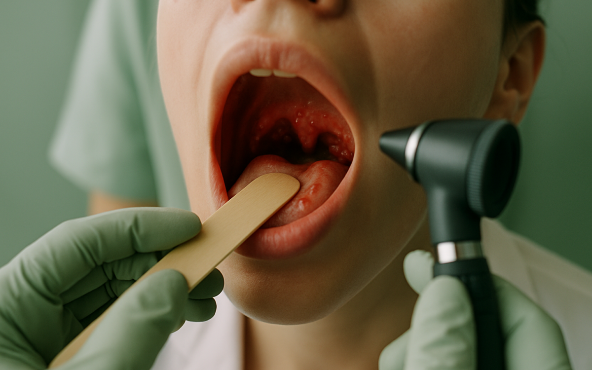 Understanding red bumps at the back of the throat