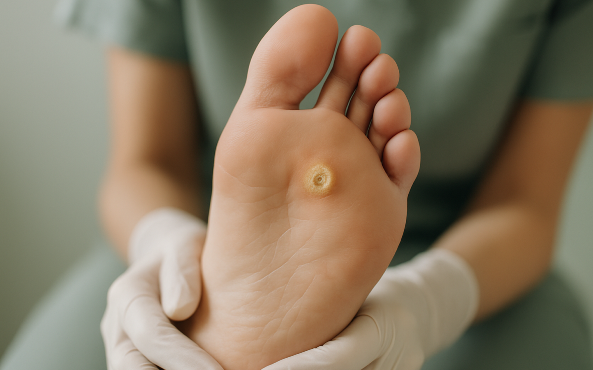 Understanding Seed Corn on the Foot: Causes and Care