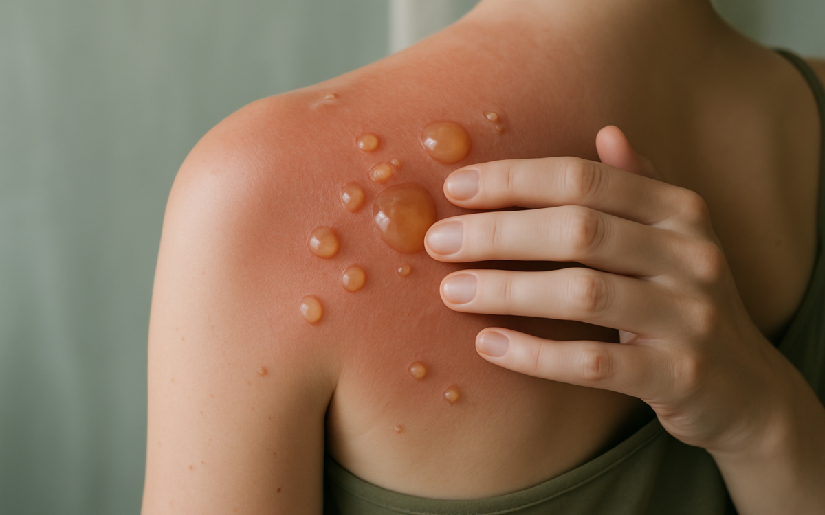Understanding Sunburn Blisters: Causes, Care, and Recovery