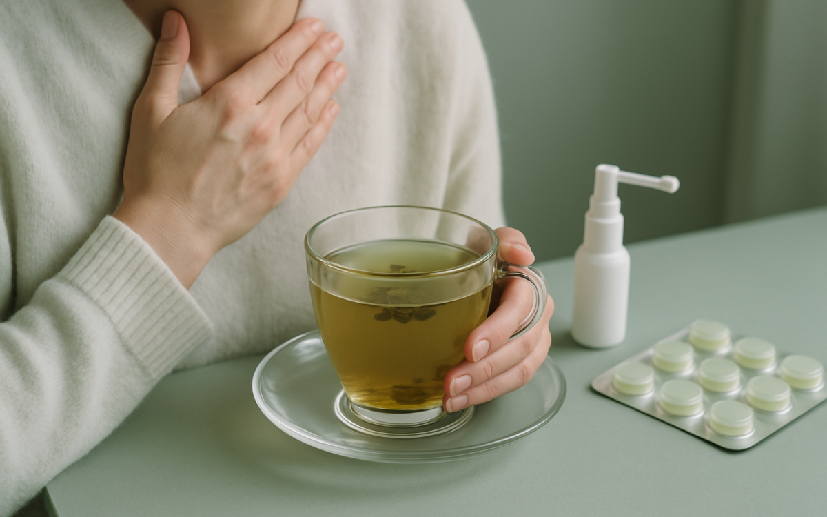 Sips of Relief: The Best Teas for Sore Throat Soothing