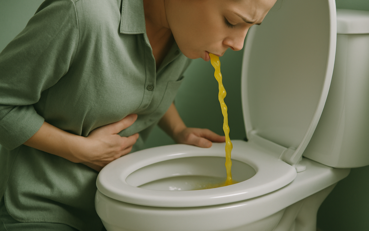 Understanding yellow bile: Causes and implications