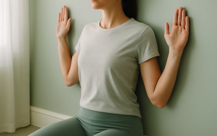 Wall Angels: A Simple Stretch for Better Posture